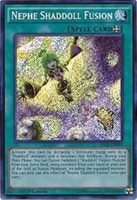 Nephe Shaddoll Fusion SECE-EN059 Unlimited Yu-Gi-Oh card from Secrets of Eternity