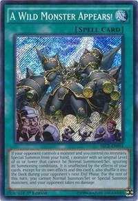 A Wild Monster Appears! SECE-EN064 1st Edition Yu-Gi-Oh card from Secrets of Eternity
