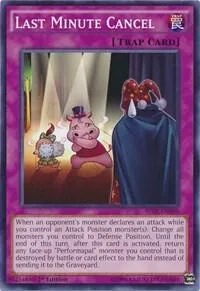 Last Minute Cancel SECE-EN069 Yu-Gi-Oh card from Secrets of Eternity