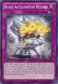 Blaze Accelerator Reload SECE-EN077 Unlimited Yu-Gi-Oh card from Secrets of Eternity