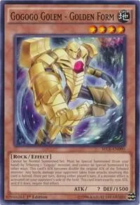 Gogogo Golem - Golden Form SECE-EN090 1st Edition Yu-Gi-Oh card from Secrets of Eternity