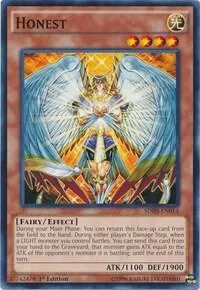 Honest SDHS-EN014 Unlimited Yu-Gi-Oh card from Structure Deck: HERO Strike