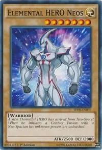 Elemental HERO Neos SDHS-EN007 Yu-Gi-Oh card from Structure Deck: HERO Strike