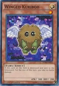 Winged Kuriboh SDHS-EN016 Unlimited Yu-Gi-Oh card from Structure Deck: HERO Strike