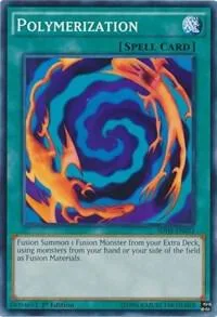 Polymerization SDHS-EN023 Yu-Gi-Oh card from Structure Deck: HERO Strike