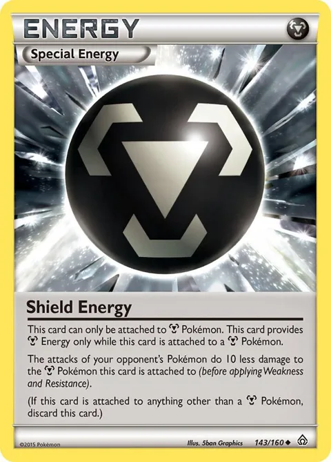 Shield Energy #143/160 Pokémon card from XY - Primal Clash