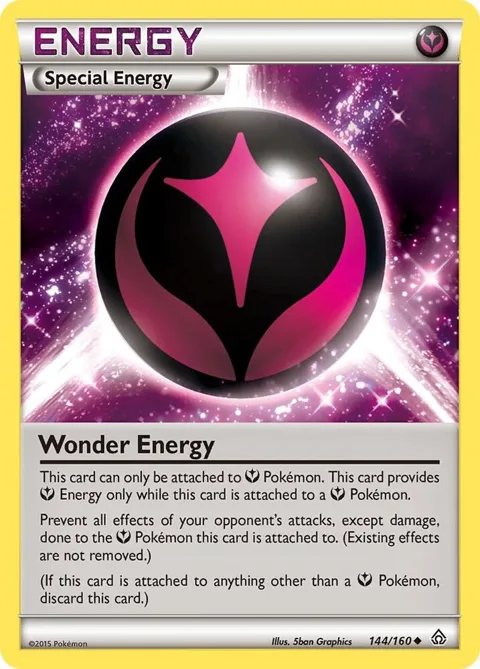 Wonder Energy #144/160 Reverse Holofoil Pokémon card from XY - Primal Clash