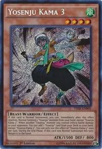 Yosenju Kama 3 THSF-EN005 1st Edition Yu-Gi-Oh card from The Secret Forces