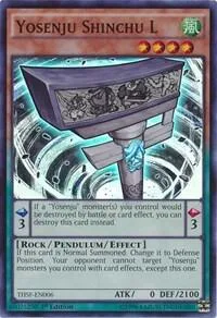 Yosenju Shinchu L THSF-EN006 Yu-Gi-Oh card from The Secret Forces