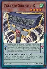 Yosenju Shinchu R THSF-EN007 Yu-Gi-Oh card from The Secret Forces