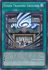 Yosen Training Grounds THSF-EN008 Yu-Gi-Oh card from The Secret Forces