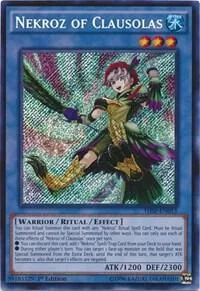 Nekroz of Clausolas THSF-EN013 1st Edition Yu-Gi-Oh card from The Secret Forces