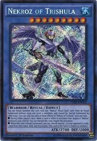Nekroz of Trishula THSF-EN015 Unlimited Yu-Gi-Oh card from The Secret Forces