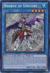 Nekroz of Unicore THSF-EN016 1st Edition Yu-Gi-Oh card from The Secret Forces