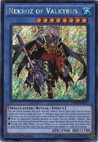 Nekroz of Valkyrus THSF-EN017 Unlimited Yu-Gi-Oh card from The Secret Forces