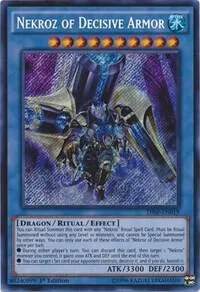 Nekroz of Decisive Armor THSF-EN019 1st Edition Yu-Gi-Oh card from The Secret Forces