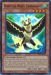 Spiritual Beast Cannahawk THSF-EN027 Unlimited Yu-Gi-Oh card from The Secret Forces