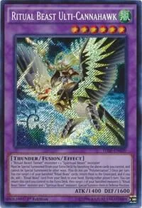 Ritual Beast Ulti-Cannahawk THSF-EN030 Unlimited Yu-Gi-Oh card from The Secret Forces