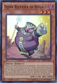 Djinn Releaser of Rituals THSF-EN036 1st Edition Yu-Gi-Oh card from The Secret Forces