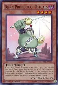 Djinn Presider of Rituals THSF-EN037 Unlimited Yu-Gi-Oh card from The Secret Forces