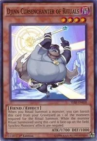 Djinn Cursenchanter of Rituals THSF-EN038 1st Edition Yu-Gi-Oh card from The Secret Forces
