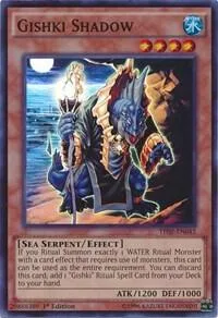 Gishki Shadow THSF-EN042 Unlimited Yu-Gi-Oh card from The Secret Forces
