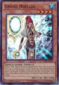 Gishki Noellia THSF-EN043 Yu-Gi-Oh card from The Secret Forces