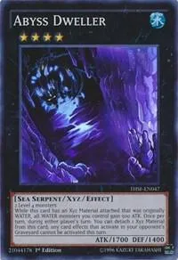 Abyss Dweller THSF-EN047 Yu-Gi-Oh card from The Secret Forces