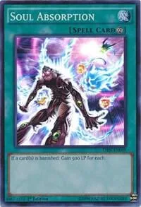 Soul Absorption THSF-EN049 Unlimited Yu-Gi-Oh card from The Secret Forces
