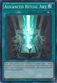 Advanced Ritual Art THSF-EN052 Unlimited Yu-Gi-Oh card from The Secret Forces