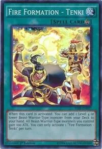 Fire Formation - Tenki THSF-EN057 1st Edition Yu-Gi-Oh card from The Secret Forces