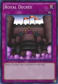 Royal Decree THSF-EN058 1st Edition Yu-Gi-Oh card from The Secret Forces