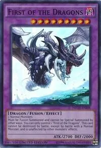 First of the Dragons SE NECH-ENS08 Yu-Gi-Oh card from The New Challengers