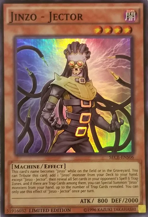 Jinzo - Jector SE SECE-ENS06 Yu-Gi-Oh card from Secrets of Eternity