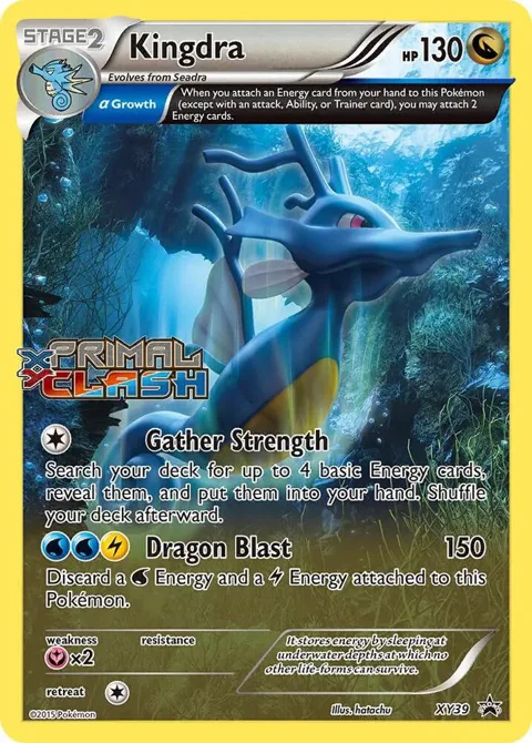 Kingdra - XY39 Prerelease #XY39 Holofoil Pokémon card from XY Promos