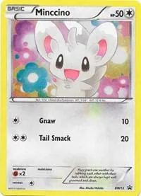 Minccino - BW13 Cracked Ice Holo #BW13 Holofoil Pokémon card from Black and White Promos