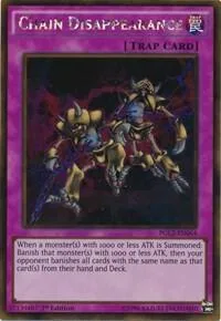 Chain Disappearance PGL2-EN064 1st Edition Yu-Gi-Oh card from Premium Gold: Return of the Bling