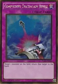 Compulsory Evacuation Device PGL2-EN065 1st Edition Yu-Gi-Oh card from Premium Gold: Return of the Bling