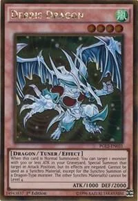 Debris Dragon PGL2-EN031 Unlimited Yu-Gi-Oh card from Premium Gold: Return of the Bling