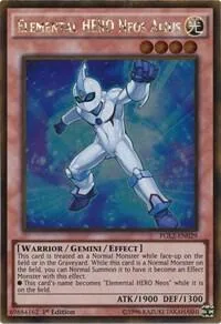 Elemental HERO Neos Alius PGL2-EN029 Unlimited Yu-Gi-Oh card from Premium Gold: Return of the Bling