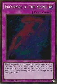 Exchange of the Spirit PGL2-EN066 Unlimited Yu-Gi-Oh card from Premium Gold: Return of the Bling
