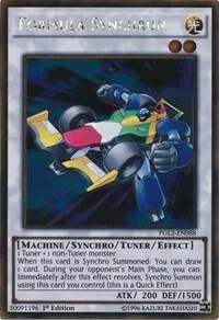 Formula Synchron PGL2-EN088 1st Edition Yu-Gi-Oh card from Premium Gold: Return of the Bling