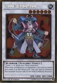 Goyo Guardian PGL2-EN042 Unlimited Yu-Gi-Oh card from Premium Gold: Return of the Bling
