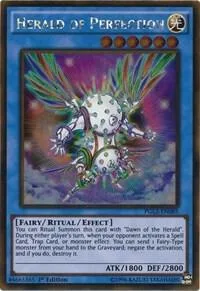 Herald of Perfection PGL2-EN085 Unlimited Yu-Gi-Oh card from Premium Gold: Return of the Bling