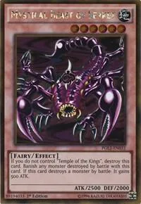Mystical Beast of Serket PGL2-EN032 Unlimited Yu-Gi-Oh card from Premium Gold: Return of the Bling