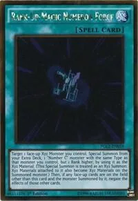 Rank-Up-Magic Numeron Force PGL2-EN059 1st Edition Yu-Gi-Oh card from Premium Gold: Return of the Bling