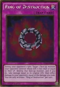 Ring of Destruction PGL2-EN063 Unlimited Yu-Gi-Oh card from Premium Gold: Return of the Bling