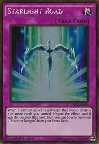 Starlight Road PGL2-EN091 1st Edition Yu-Gi-Oh card from Premium Gold: Return of the Bling
