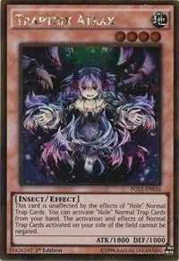 Traptrix Atrax PGL2-EN036 Yu-Gi-Oh card from Premium Gold: Return of the Bling