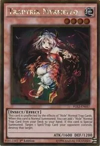 Traptrix Myrmeleo PGL2-EN037 Unlimited Yu-Gi-Oh card from Premium Gold: Return of the Bling